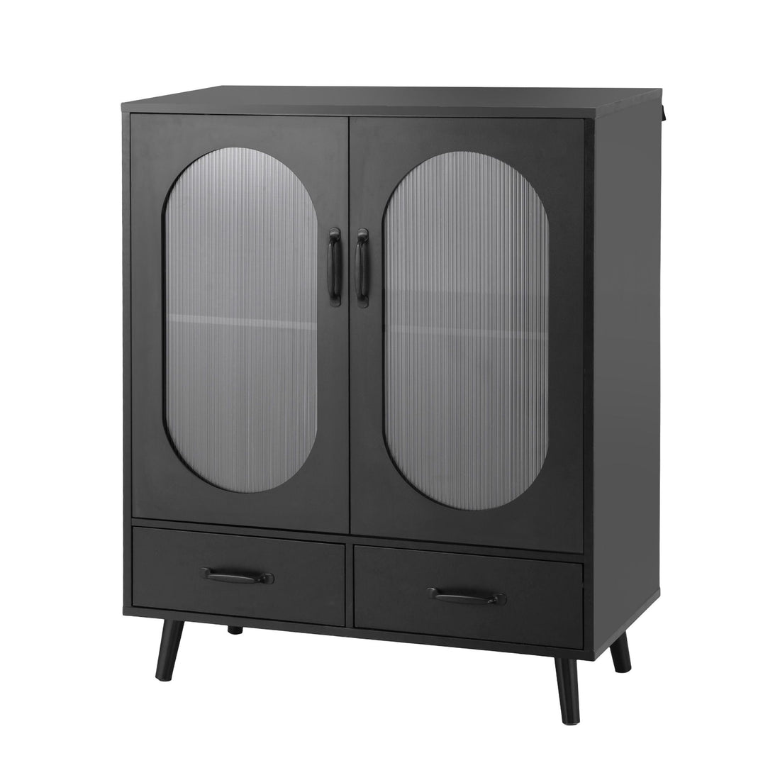 Artiss Buffet Sideboard Double Doors - Black