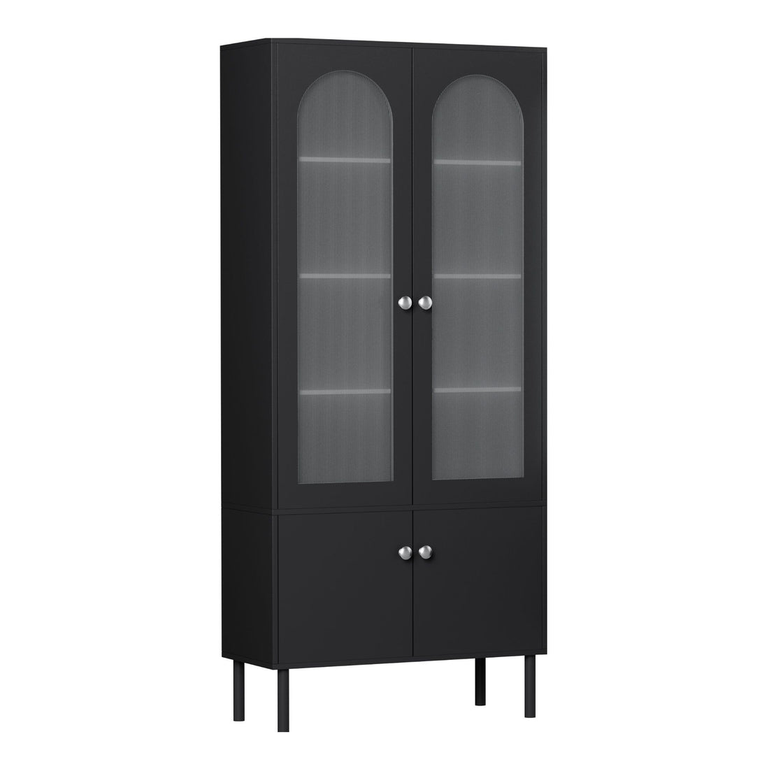 Artiss Buffet Sideboard Cupboard Cabinet Black