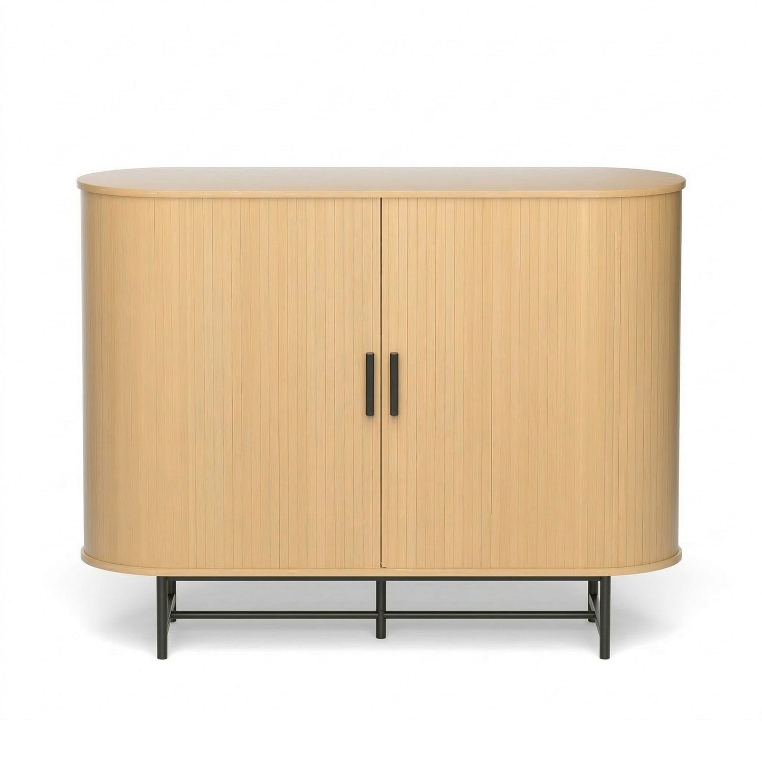 Artiss Buffet Sideboard Cupboard Cabinet Sliding Doors Pantry Storage Oak PIIA-Furniture > Living Room-PEROZ Accessories
