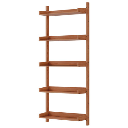 Artiss Bookshelf Floating Shelf CAPIZ Oak-Furniture &gt; Office-PEROZ Accessories