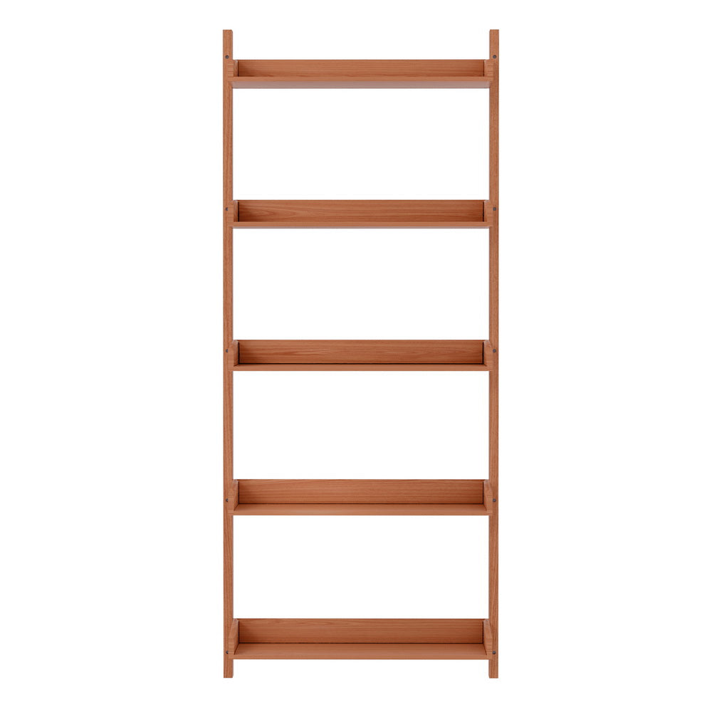 Artiss Bookshelf Floating Shelf CAPIZ Oak-Furniture &gt; Office-PEROZ Accessories