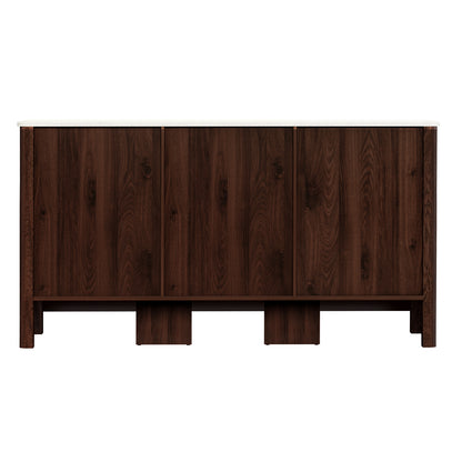 Artiss Buffet Sideboard Cabinet Marble Style Tabletop-Furniture &gt; Living Room-PEROZ Accessories