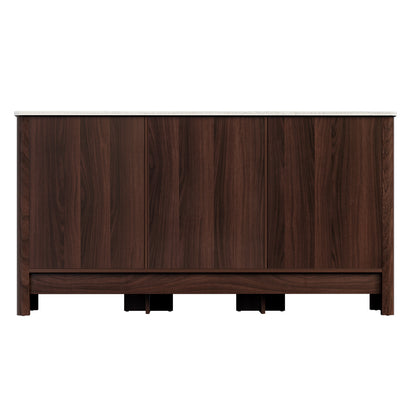 Artiss Buffet Sideboard Cabinet Marble Style Tabletop-Furniture &gt; Living Room-PEROZ Accessories