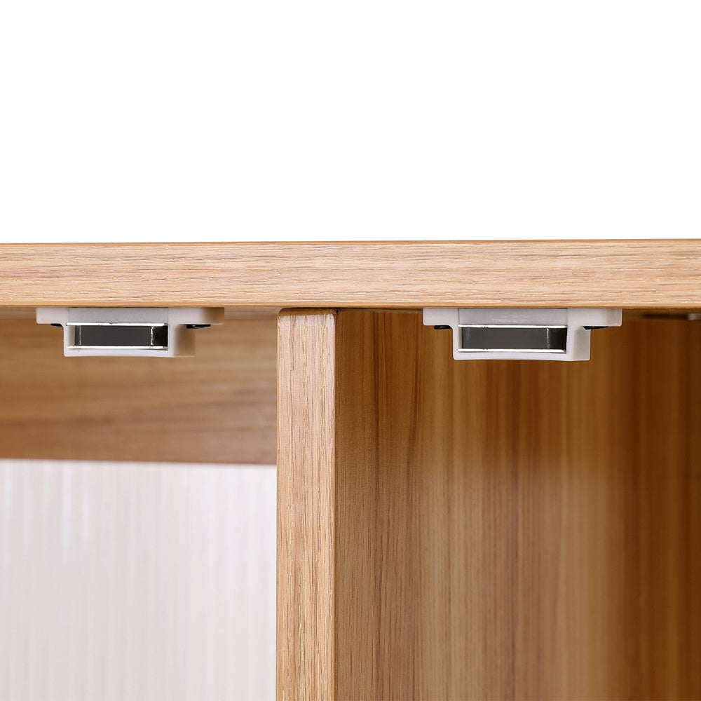 Artiss Buffet Sideboard Double Doors - Oak-Furniture &gt; Living Room-PEROZ Accessories
