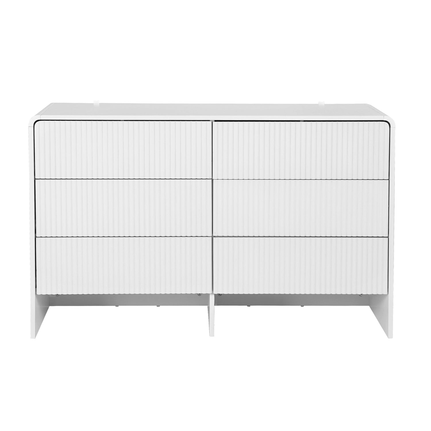 Artiss 6 Chest of Drawers Dresser Cabinet White-Furniture > Bedroom > Dressers-PEROZ Accessories
