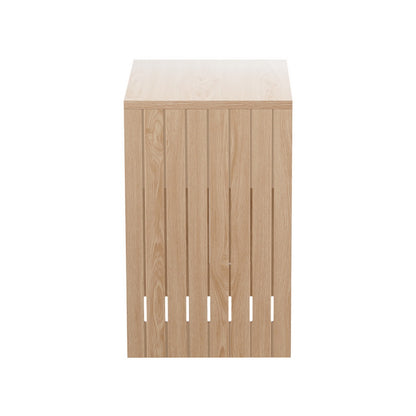 Artiss Coffee Table Storage Shelf Fluted Side Pine-Furniture &gt; Living Room &gt; Coffee Tables-PEROZ Accessories