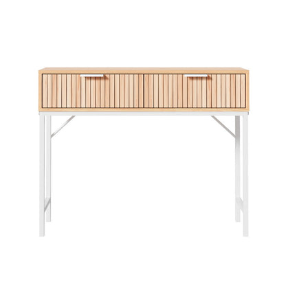 Artiss Console Table 2 Drawers 92CM-Furniture &gt; Living Room-PEROZ Accessories