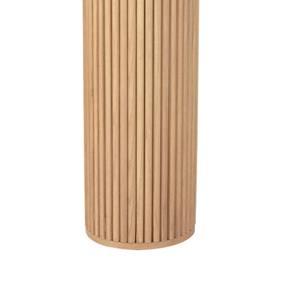 Artiss Console Table Oval 115CM Pine Blake-Furniture &gt; Living Room-PEROZ Accessories