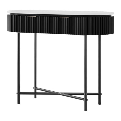 Artiss Console Table 2 Drawers 100CM-Furniture &gt; Living Room-PEROZ Accessories