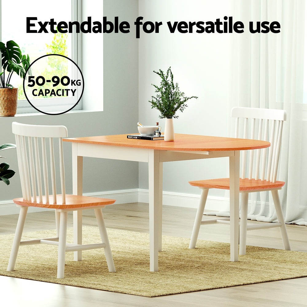 1.1M Artiss Dining Table Extendable-Furniture &gt; Dining &gt; Dining Tables-PEROZ Accessories