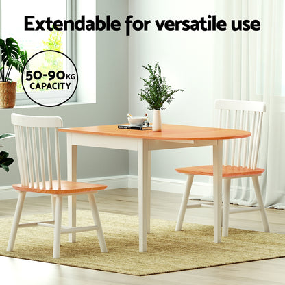 1.1M Artiss Dining Table Extendable-Furniture &gt; Dining &gt; Dining Tables-PEROZ Accessories