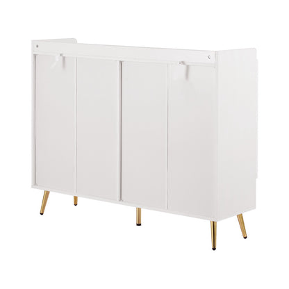 Artiss Shoe Rack Cabinet 5 Tiers 30 Pairs White-Furniture &gt; Living Room &gt; Shoe Storage-PEROZ Accessories