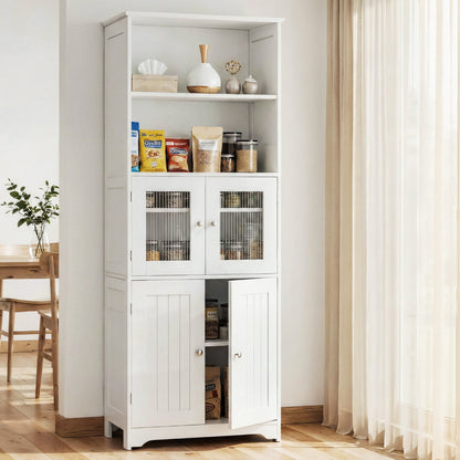 Artiss Buffet Sideboard Cabinet Pantry Kitchen Bathroom Storage Cupboard 160cm-Furniture > Dining > Buffets &amp; Sideboards-PEROZ Accessories