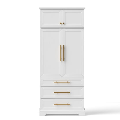 Artiss 2X Buffet Sideboard Cabinet Pantry Kitchen Storage Cupboard Drawers Doors-Furniture > Dining > Buffets &amp; Sideboards-PEROZ Accessories