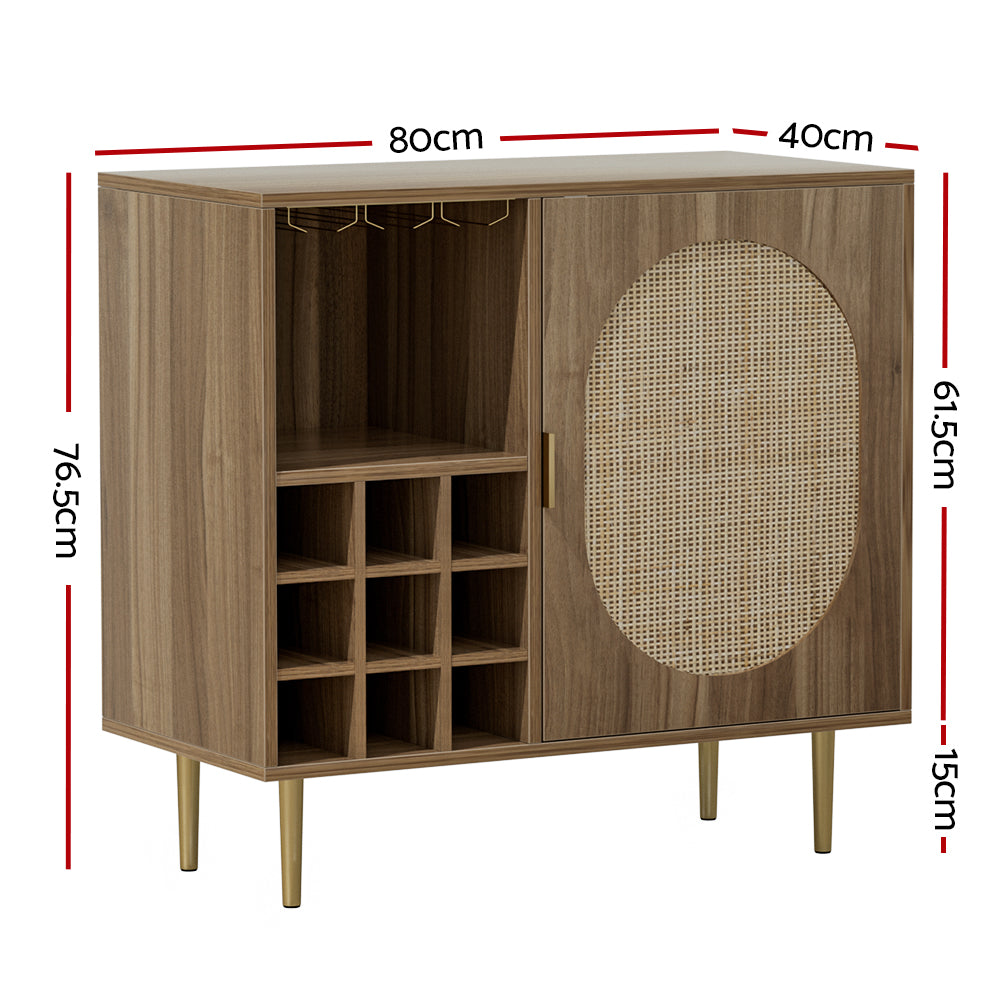 Artiss Buffet Sideboard with Wine Rack - ANYA-Furniture &gt; Living Room-PEROZ Accessories
