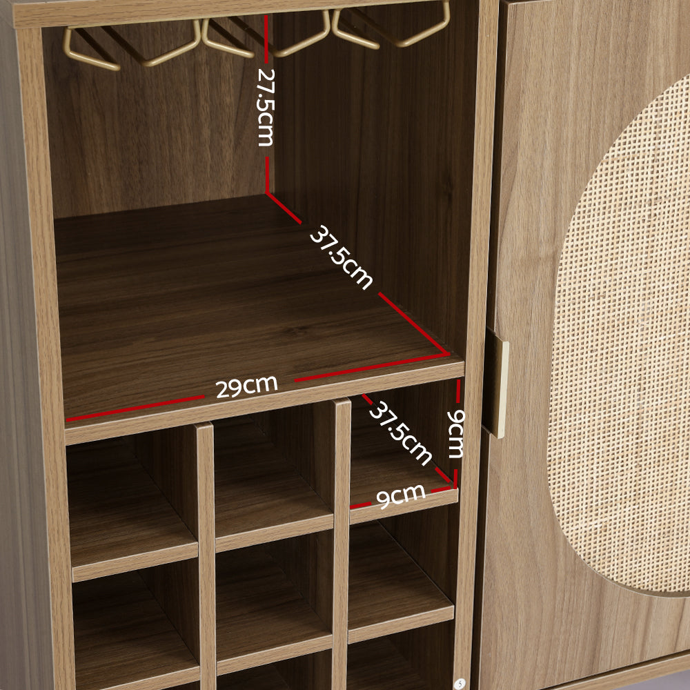 Artiss Buffet Sideboard with Wine Rack - ANYA-Furniture &gt; Living Room-PEROZ Accessories