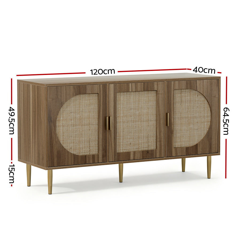 Artiss Buffet Sideboard 3 Doors - ANYA-Furniture > Living Room-PEROZ Accessories