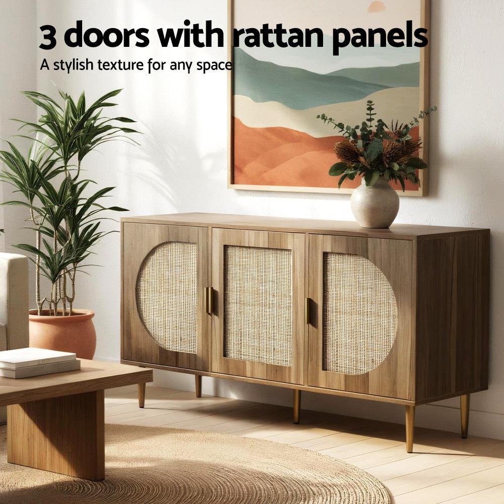 Artiss Buffet Sideboard 3 Doors - ANYA-Furniture > Living Room-PEROZ Accessories