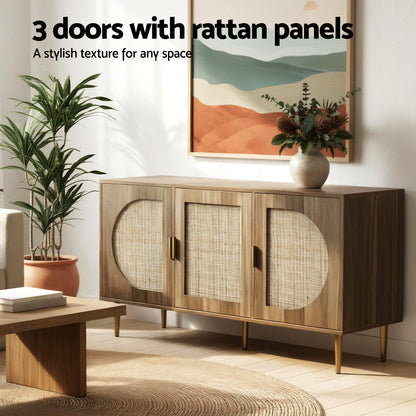 Artiss Buffet Sideboard 3 Doors - ANYA-Furniture > Living Room-PEROZ Accessories
