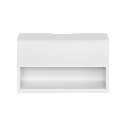 Artiss Floating Bedside Table Nightstand Drawer White-BedSide Tabless-PEROZ Accessories