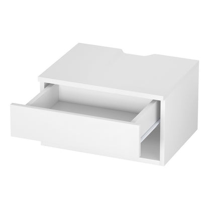 Artiss Floating Bedside Table Nightstand Drawer White-BedSide Tabless-PEROZ Accessories