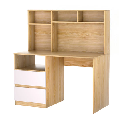 Artiss Computer Desk Office Study Desks Table Bookshelf Drawer-Furniture > Office-PEROZ Accessories