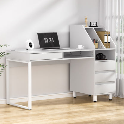 Artiss Computer Desk Office Study Desks Table Drawer Bookshelf-Furniture &gt; Office-PEROZ Accessories