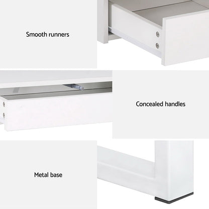Artiss Computer Desk Office Study Desks Table Drawer Bookshelf-Furniture &gt; Office-PEROZ Accessories