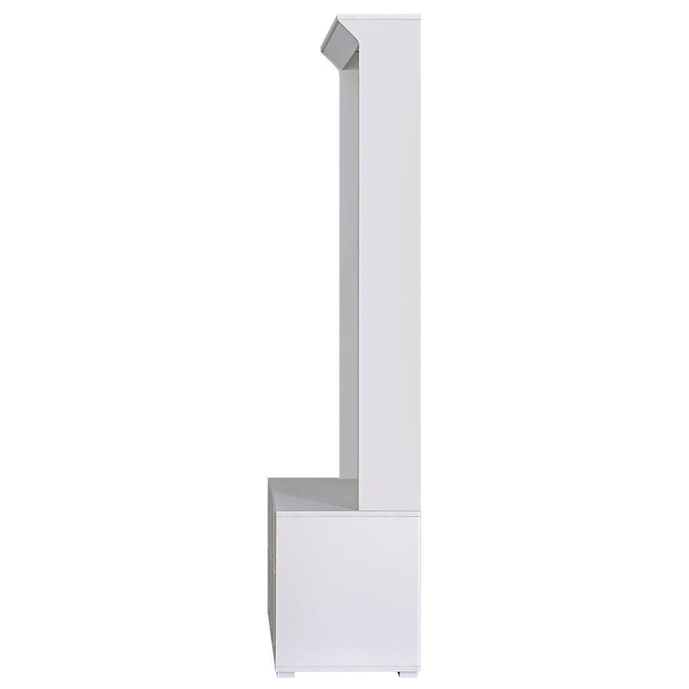 Artiss Shoe Rack Cabinet Hall Tree Coat Rack 180CM White-Coat Racks-PEROZ Accessories