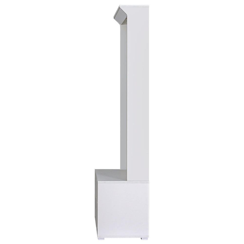 Artiss Shoe Rack Cabinet Hall Tree Coat Rack 180CM White-Coat Racks-PEROZ Accessories