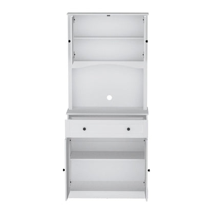 Artiss Buffet Sideboard Hutch Cabinet - BEINI White-Furniture > Living Room-PEROZ Accessories