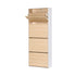 Artiss Shoe Rack Cabinet 24 Pairs Adjustable Shelf Pine-Furniture > Living Room > Shoe Storage-PEROZ Accessories