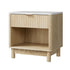 Artiss Bedside Table Nightstand 1 Drawer Shelves Pine-Furniture > Bedroom > Bedside Tables-PEROZ Accessories