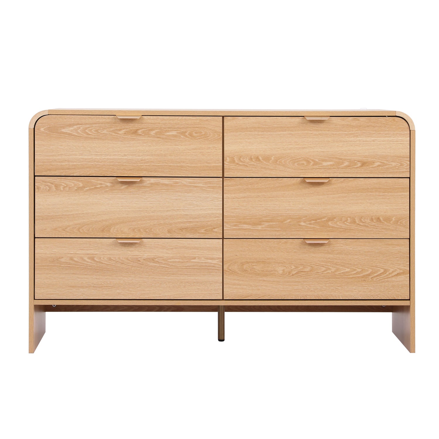 Artiss 6 Chest of Drawers Dresser Cabinet Pine-Furniture > Bedroom > Dressers-PEROZ Accessories