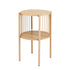 Artiss Coffee Table 2-Tier Round Wood-Furniture > Living Room > Coffee Tables-PEROZ Accessories