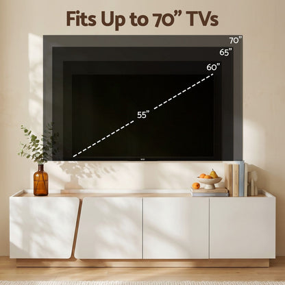 Artiss 180cm TV Unit Storage Cabinet Living Room White &amp; Pine