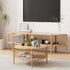 Artiss TV Unit & Coffee Table Set Storage Shelf Pine-Furniture > Living Room > TV Units-PEROZ Accessories