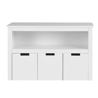 Keezi Kids Bookshelf 3 Drawers Storage Children Bookcase Toy Organiser Display-Baby &amp; Kids &gt; Kid&