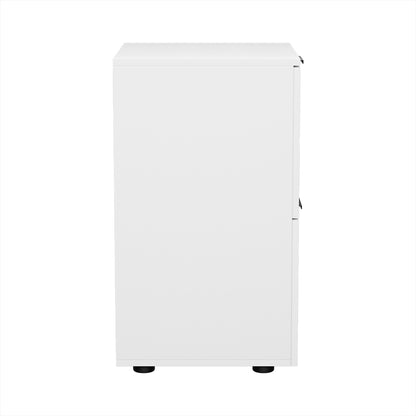 Artiss Filing Cabinet Files Storage Office Shelves File Organiser White 2 Drawer-Furniture &gt; Office-PEROZ Accessories