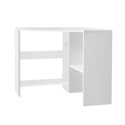 Artiss Corner Computer Desk Shelves CPU Stand L-shape Home Office Workstation Desks-Furniture &gt; Office &gt; Desks-PEROZ Accessories