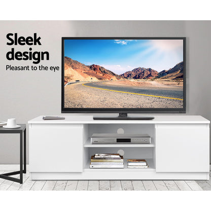 Artiss TV Entertainment Unit - White-Entertainment Units-PEROZ Accessories