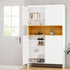 Artiss Shoe Rack Storage Cabinet 9 Tiers White-Furniture > Living Room > Shoe Storage-PEROZ Accessories