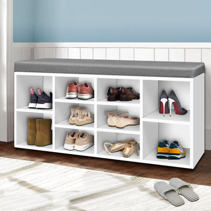 Artiss Shoe Rack Storage Cabinet Bench BOA-Shoe Storage Cabinets-PEROZ Accessories
