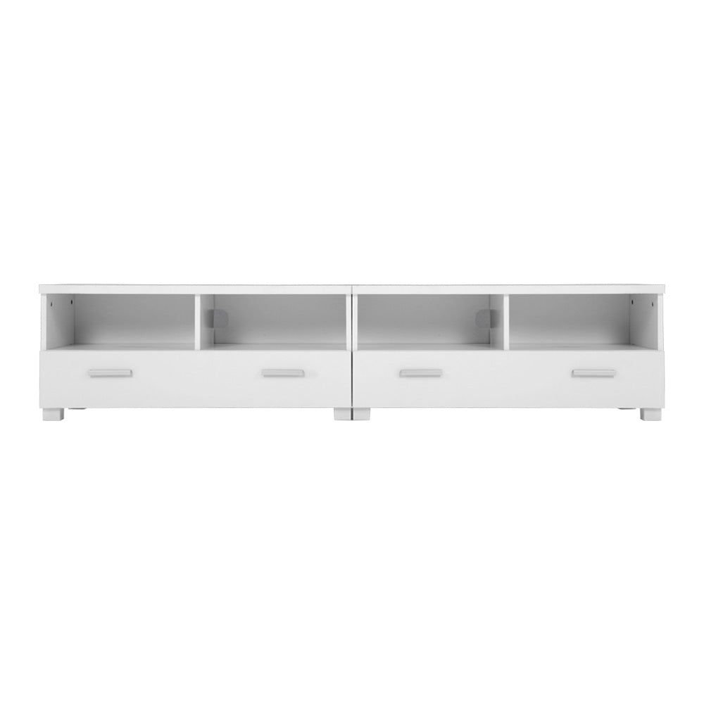 Artiss TV Stand Entertainment Unit with Drawers - White-Entertainment Units-PEROZ Accessories