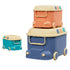 Keezi 3PCS Toy Storage Box Cute Car Toy Container Kids Toys Organiser Snack Boxes-Baby & Kids > Kid&