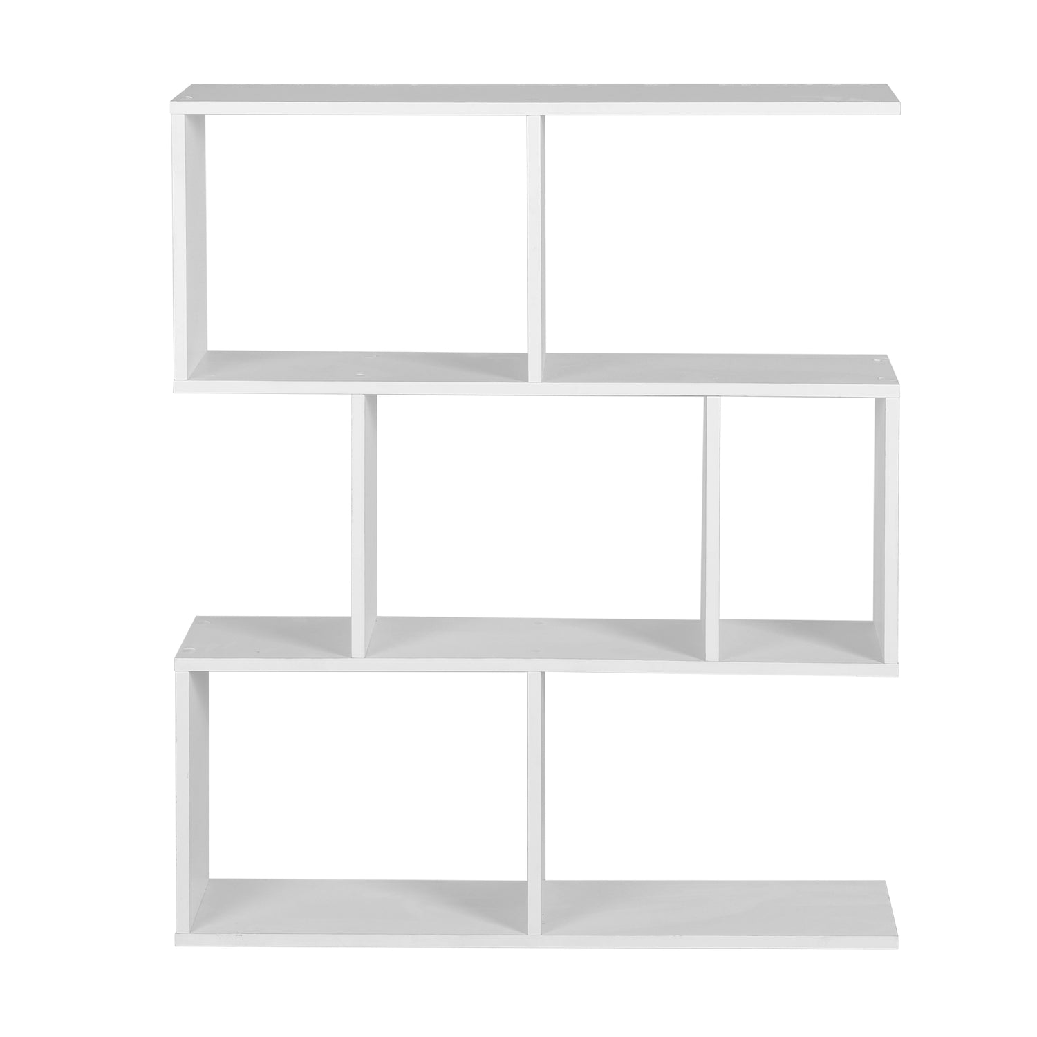 Artiss Floating Wall Shelf Bookshelf 3-Tier Display Storage Organiser White-Furniture > Living Room > Bookcases &amp; Shelves-PEROZ Accessories