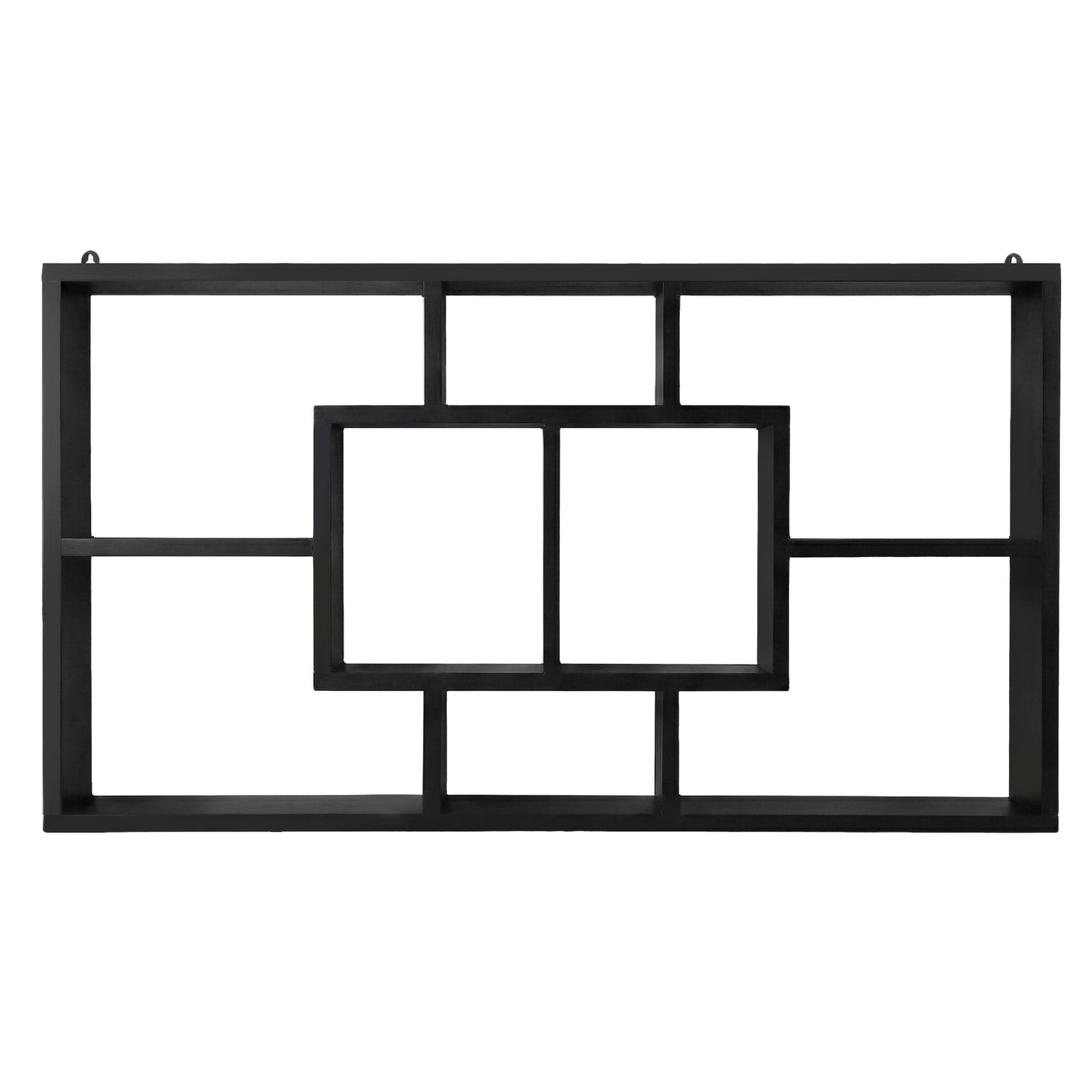 Artiss Floating Wall Shelves Bookshelf Black-Furniture > Living Room > Bookcases &amp; Shelves-PEROZ Accessories