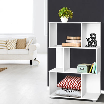 Artiss Bookshelf 3 Tiers - NINA White-Furniture &gt; Living Room-PEROZ Accessories