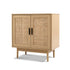 Artiss Rattan Buffet Sideboard 2 Doors - BRIONY Oak-Furniture > Dining-PEROZ Accessories
