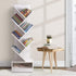 Artiss Tree Bookshelf 7 Tiers - ECHO White-Bookcases & Shelves-PEROZ Accessories